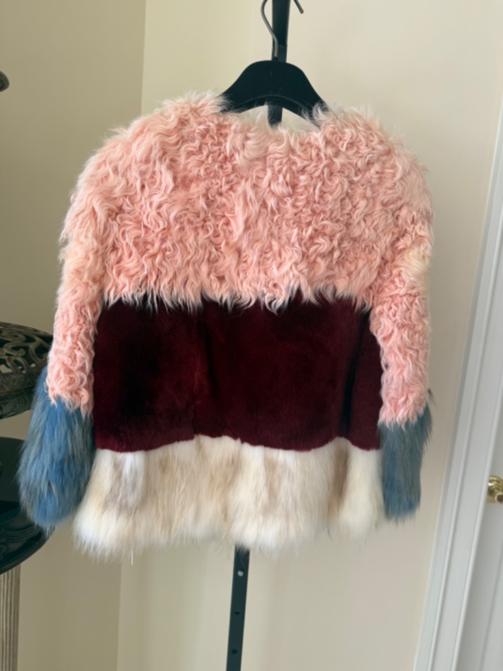 Fur Jacket/Multi Color - Picture 2 of 7